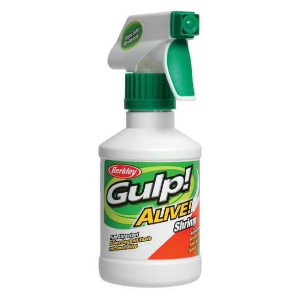 Gulp Alive Spray Saltvann Shrimp Softbait Lukt