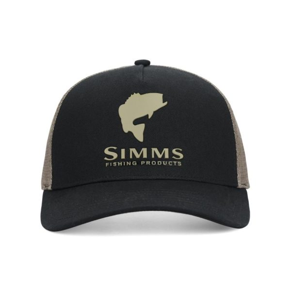 Simms Double Haul Trucker Stone Black Kommer 2025