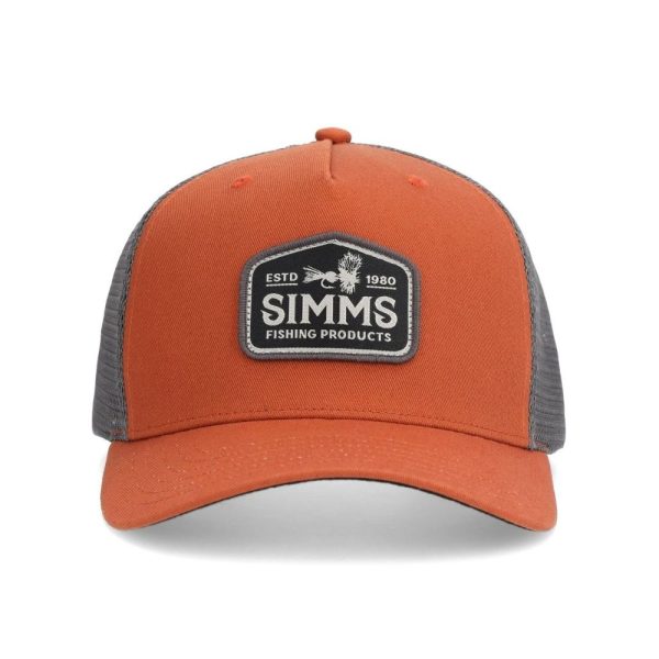 Simms Double Haul Trucker Simms Orange Kommer 2025