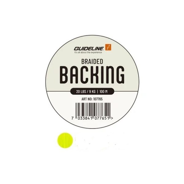 Guideline Braided Backing 100m 0.20lb FL.Gul Backing