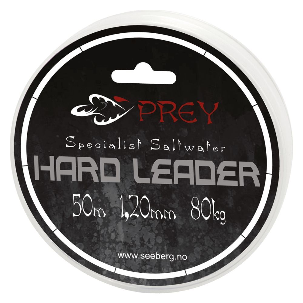 Prey Hard Leader Saltwater 50m 1.20mm 80kg Prey Hard Leader Saltwater 50m 1.20mm 80kg Havfiske Tilbehør