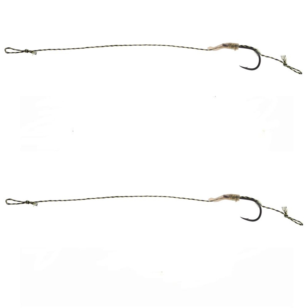 Method Carp Rig 10cm/25lbs 2pk Method Carp Rig 10cm/25lbs 2pk Ready Made