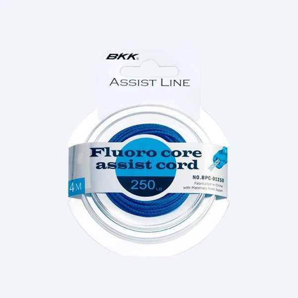 BKK Fluoro Core Assist Cord 4 meter Havfiske Tilbehør