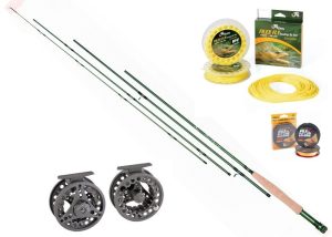 Filex Fluesett 4-delt 9 fot klasse 5 Fluefiskesett