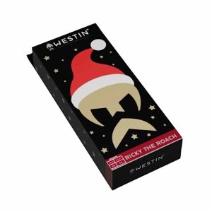 Westin Ricky The Roach Shadtail 14cm 57G Sinking Christmas Edition Gaver