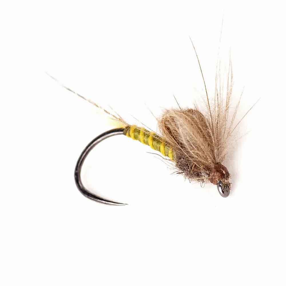 Bubble Emerger Olive Døgnfluer