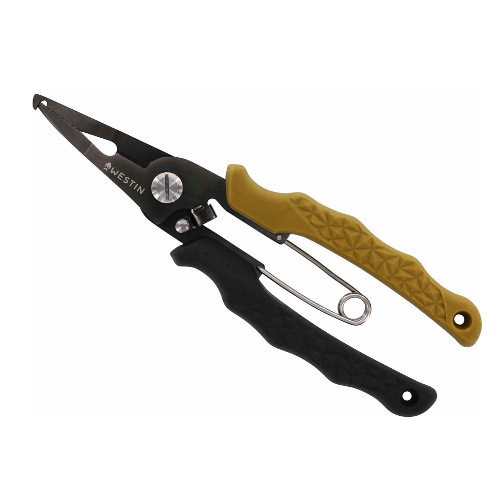 Westin HD Split Ring Pliers 19cm Black Sand Tenger og Forceps