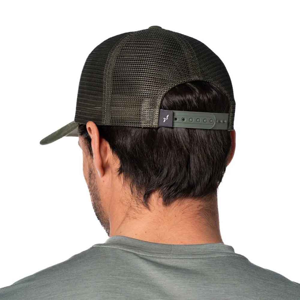 Badge Trucker Cap Forest Capser