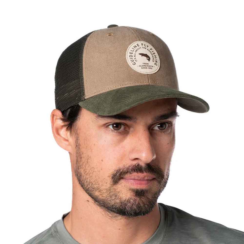 Badge Trucker Cap Forest Capser
