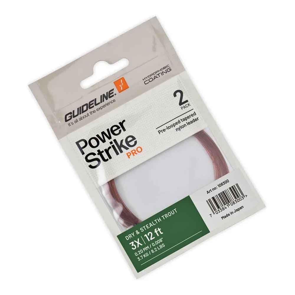 Guideline Dry & Stealth Trout 12 Fot 2pk Taperte Fortommer