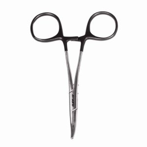 Guideline Forceps Curved Black Silver Tenger og Forceps