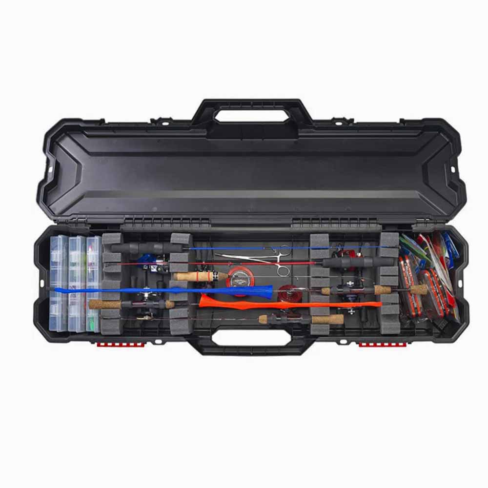 Eagle Claw Ice Rod Case With 4 Foam Inserts Isfiske Tilbehør