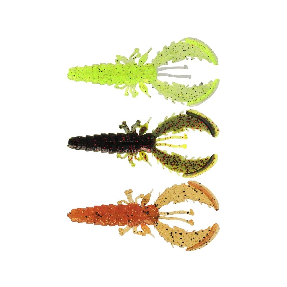 Crecraw Slim Darkwater mix 22 5.5cm Jigger & Softbait