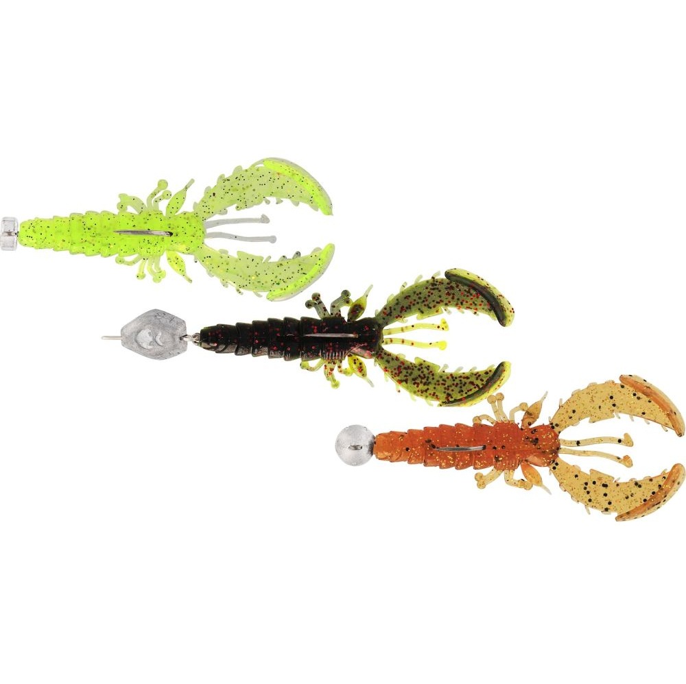 Westin Crecraw Slim RNR Dark Water Mix 5.5cm Softbait Rigget