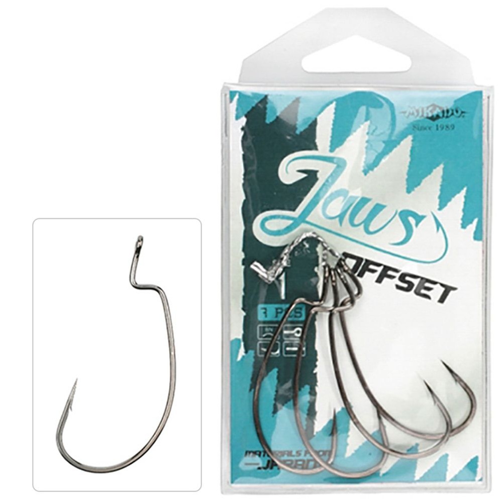 Mikado Jaws Offset Black Nickle Enkel Kroker