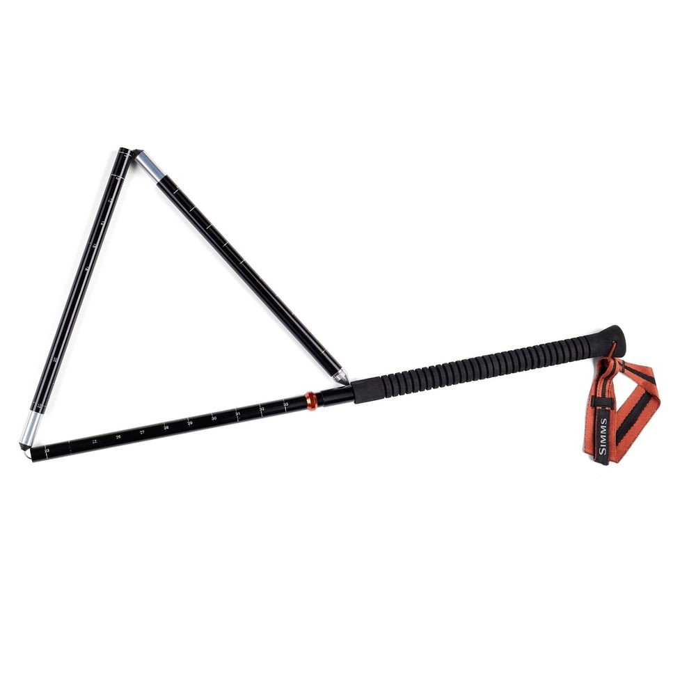 Simms Wading Staff Aluminium Black Vade Tilbehør