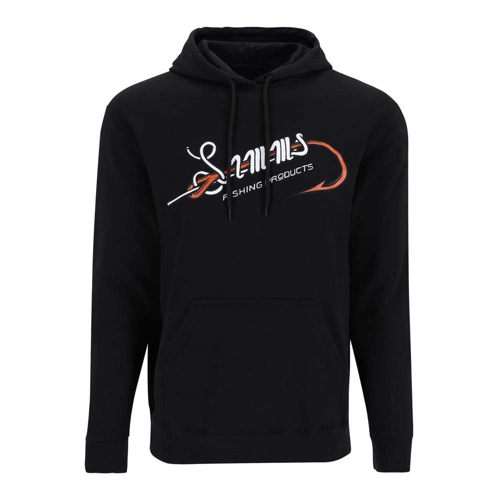Simms Hook and Loop Hoody Black Genser og Hoody