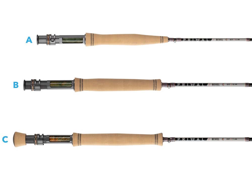 Primal Revel CS Enhånds Fluestenger