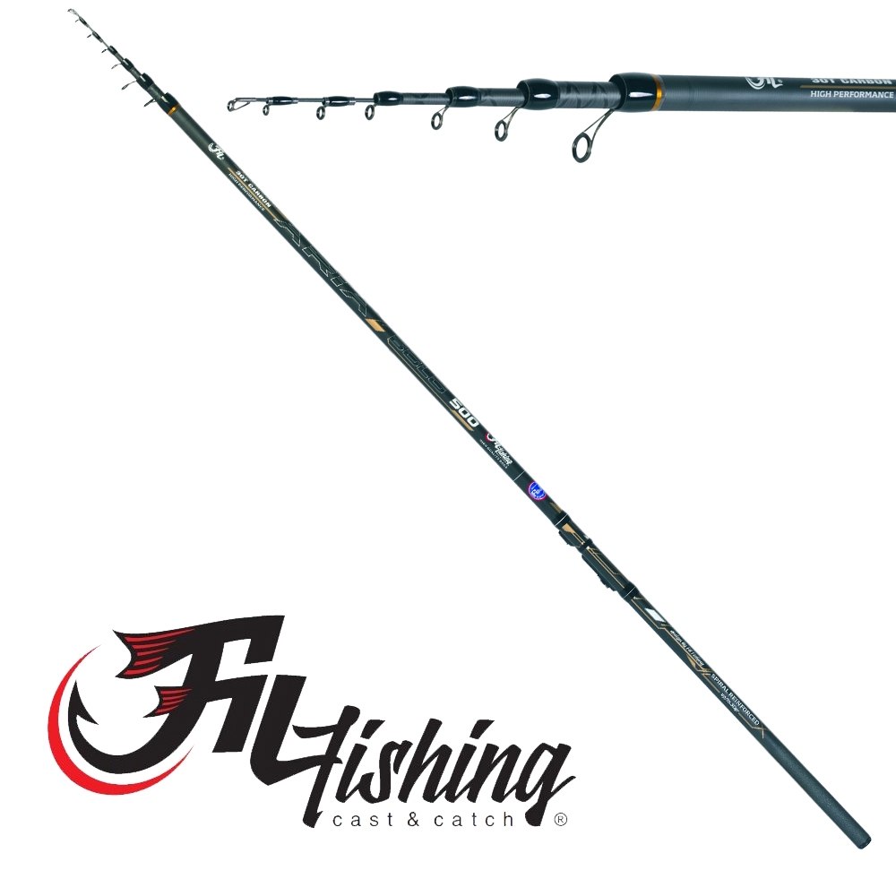 Filfishing Aria Bolo 5 Meter opptil 30gr Teleskop Stenger