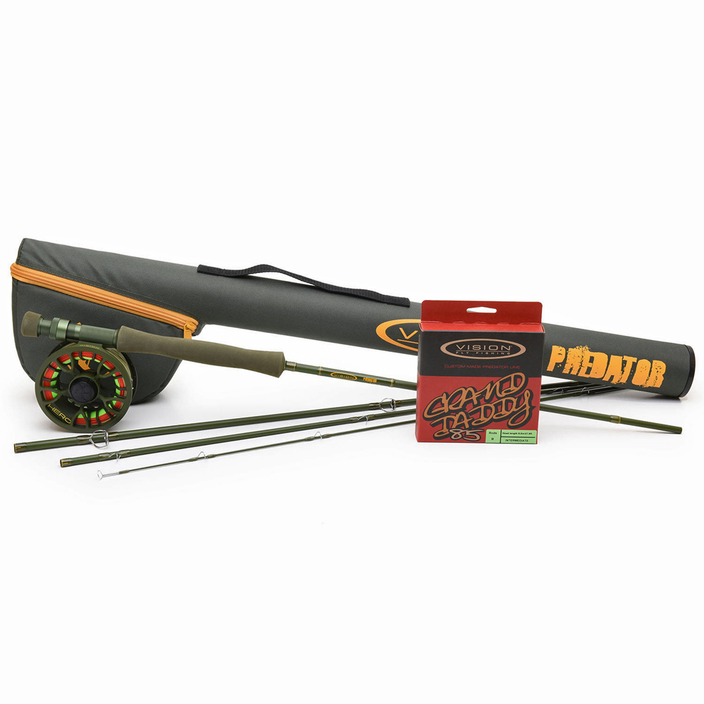 Vision Predator Outfit 9fot klasse 9 Fluefiskesett