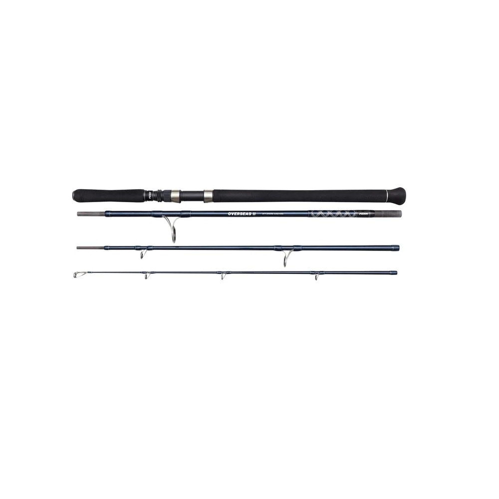 Penn Overseas II Offshore 8 Fot 70-150g 4-Delt Haspel Penn Overseas II Offshore 8 Fot 70-150g 4-Delt Haspel Havfiskestenger