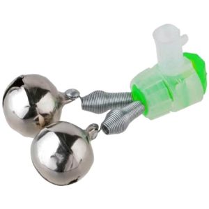Mikado Dobbel Bjelle Med Lightstickfeste 10pk Nappvarsler og Indikator