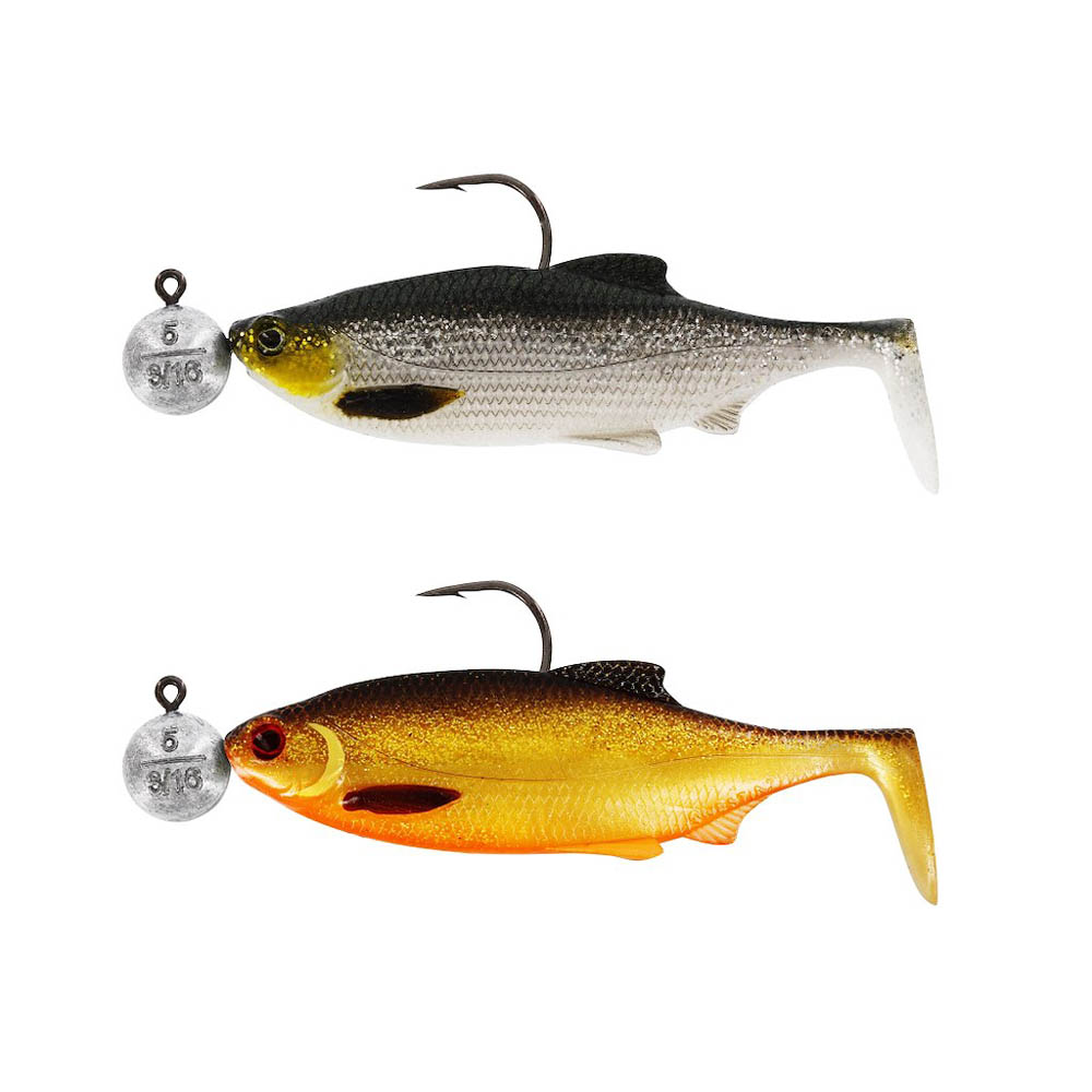Ricky The Roach RNR Dark Water Mix 4 10cm Softbait Rigget