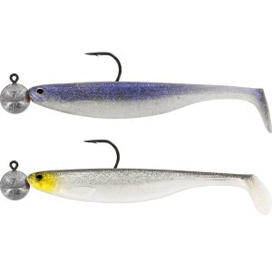 Westin Shadteez Slim RNR Clear Water Mix 2 10cm Softbait Rigget