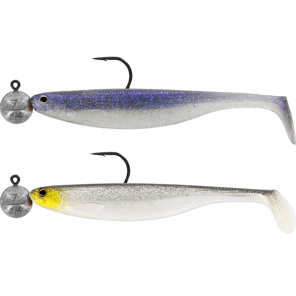 Westin Shadteez Slim RNR Clear Water Mix 2 10cm Westin Shadteez Slim RNR Clear Water Mix 2 10cm Softbait Rigget