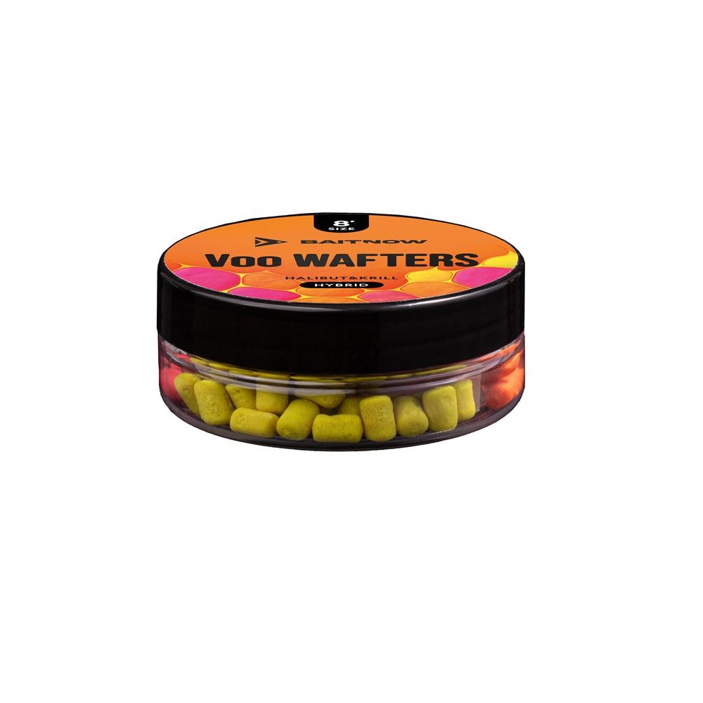 Baitnow Method Feeder Voo Wafters 8mm 21g Fusion Pellets & Agn